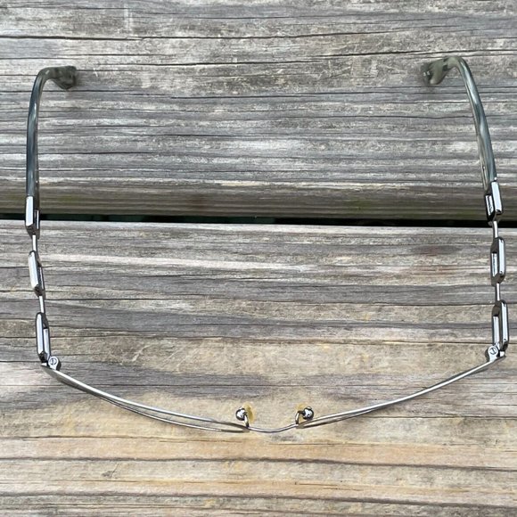 Dana Buchman Women Eyeglasses/Sunglasses Metal Frame light gunmetal Tone PARMA G - Picture 9 of 12